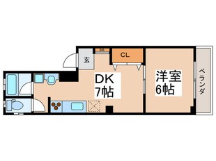 カーサたんぽぽの物件間取画像